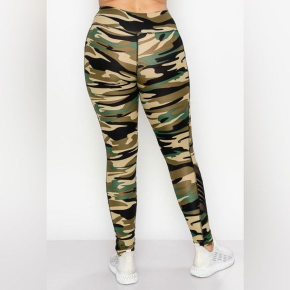 Mesh Detail Pocket Legging - Pocket Legging - Everyday Legging - Picture 5 of 5